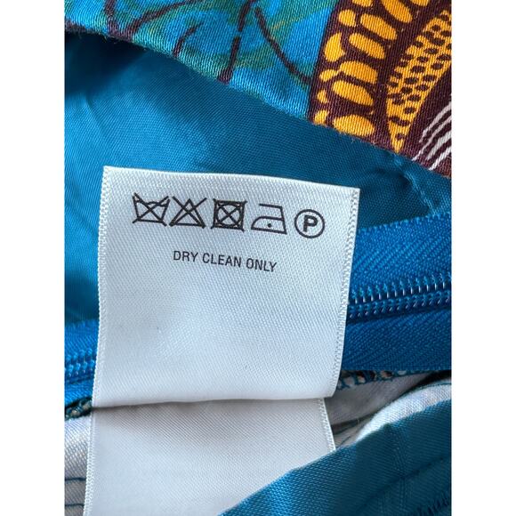 Anthropologie Elevenses Shorts Women 8 Floral Birds Hawaiian Tropical Resortwear - Picture 11 of 12